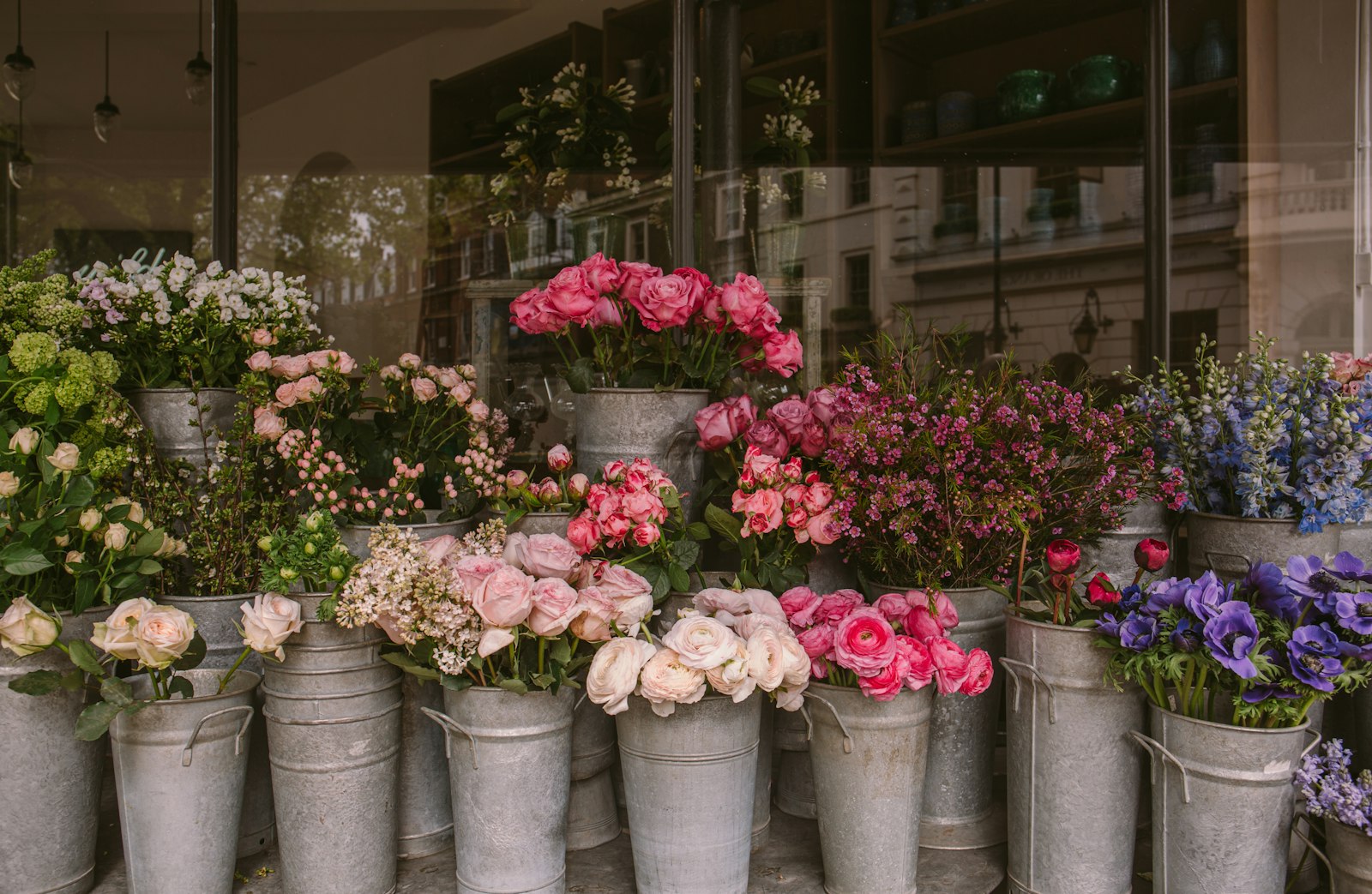 A hand tied bunch on the bench